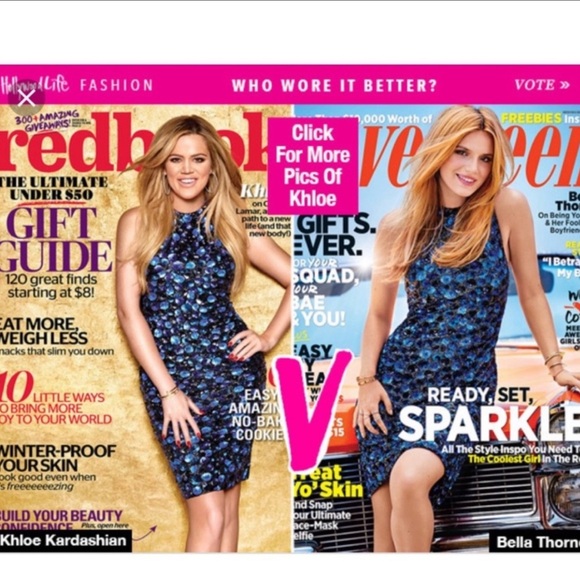 Alice + Olivia “Ivana” Blue Sequin & Beaded Midi Dress Size 4 - Picture 12 of 13